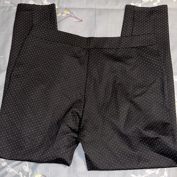 Classic Concepts Black Spotted Dress Legging/ Ankle Pants NWOT 2X - Picture 5 of 7